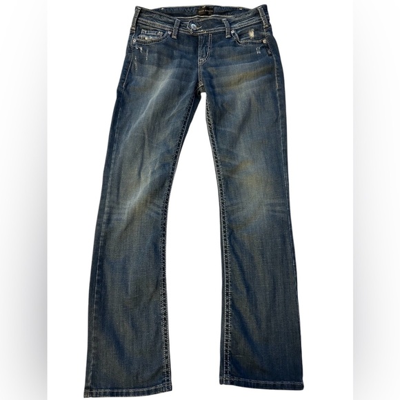 Women's Silvers Blue Jeans - Picture 1 of 8